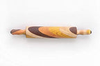 Amish Handmade Multi Wood Rolling Pin (9" Rolling Surface)