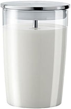 WUYAN Glass Milk Container, Clear.Glass milk storage container is perfect for use with the Jura Automatic Coffee Centers.
