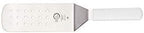 Mercer Culinary Millennia Perforated Turner, 8 Inch x 3 Inch Blade, White Handle