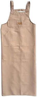 Artist apron/Long apron - Beige