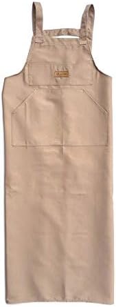 Artist apron/Long apron - Beige