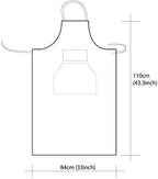 Artist apron/Long apron - Beige