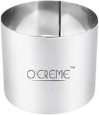 O'Creme Cake Ring Sturdy Stainless Steel Round Mousse Cake Ring Mold for Baking, Dessert Cake Decorating Pastry Rings 2-3/4 Inch Diameter x 3 Inch High
