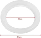 Group Gasket For Delonghi Dedica EC680/685, 51mm Silicone Steam Ring, Durable, No BPA Grouphead Gasket Replacement Part