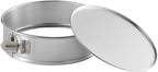 Soro Essentials- 10'' x 3'' Deep Aluminum Round Spring Form Pan- Leak Proof Cheesecake Pan Spring Form Pans with Removable Bottom and Quick Release Latch for Baking Cheesecake Cakes
