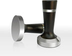51mm 2 in 1 Coffee Tamper Espresso Hand Tamper 304 Stainless Steel Espresso Coffee Tamper with WDT Tool and Mat (51mm 2 in 1)