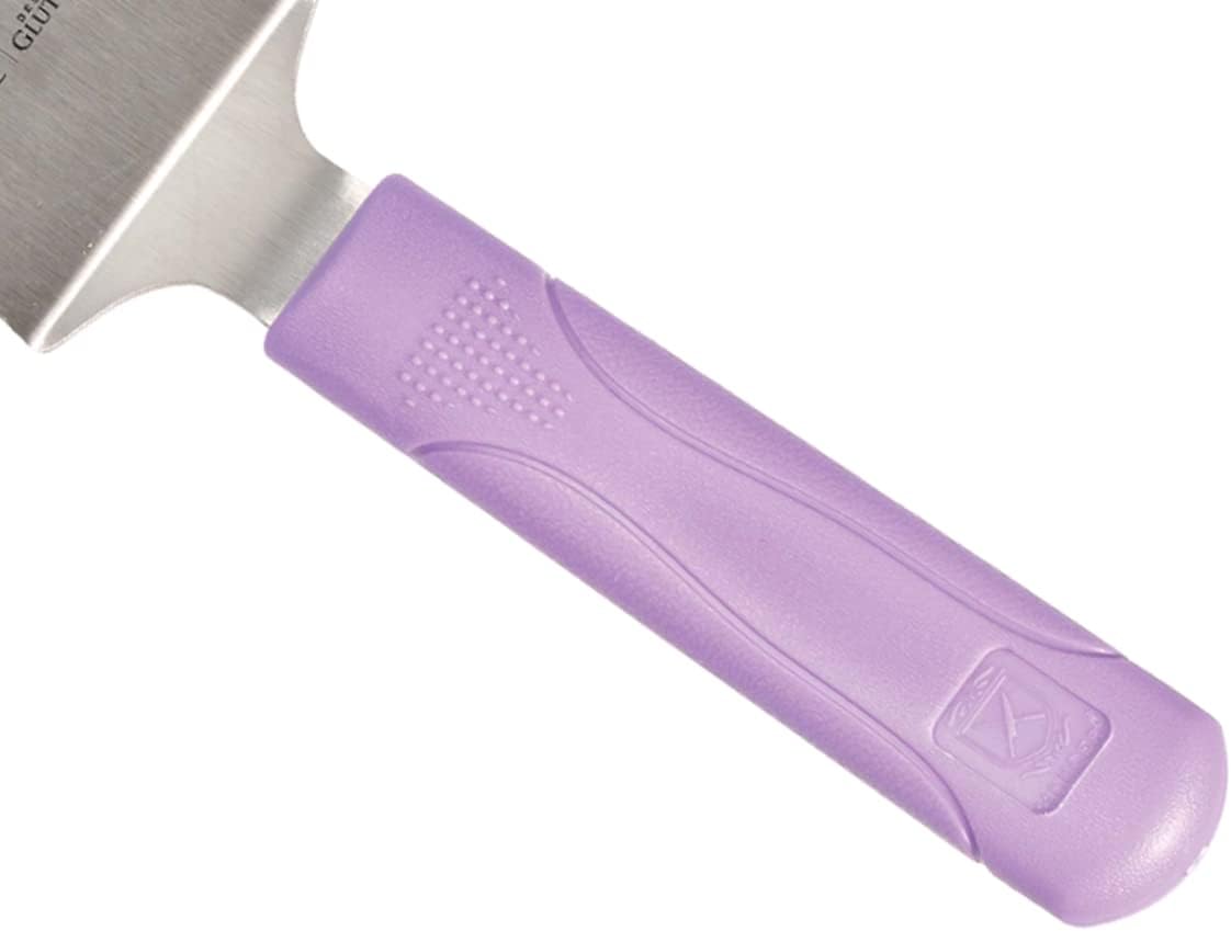 Mercer Culinary Millennia Pie Server/Spatula, 5 Inch x 2 Inch Blade, Purple Handle,