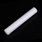 HARFINGTON Acrylic Clay Roller 6 Inch x 1 Inch Solid Non-Stick Plastic Round Tube Roller Polymer Clay Rod Fondant Rolling Pin for Shaping, Sculpting, Modeling DIY Crafts, White