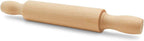 Wooden Mini Rolling Pin, 5 Inches Long, Pack of 12, Great for in The Kitchen, Play-doh, Crafting and Imaginative Play, by Woodpeckers