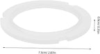 jojofuny Silicone Replacement Gasket Seal Rings for Coffee Machines Espresso Maker Accessory for Sealing and Longevity Enhancement Brewing Equipment