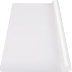 Ewen 39.4x23.5in 2mm Extra Large Silicone Mat, Thick Heat Resistant Placemat Silicone Mats for Kitchen Counter, Bar Workbench Table Protector Cover Pad for Air Fryer Coffee Maker Stove Translucent