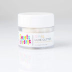 Edible Glitter for Drinks, Edible Glitter for Cakes, White Edible Drink Glitter Cake Decorations for Strawberries, Cocktail