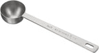 HARFINGTON Coffee Scoop Spoon 1tbsp (3tsp, 15ml) 304 Stainless Steel Long Handle Teaspoon/Tablespoon Measuring Spoons Scoops for Tea Sugar Kitchen, Silver