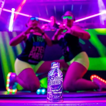 5-hour ENERGY Extra Strength Glow Motion Fruity Rainbow Fusion Flavor, Energy Shot 1.93oz, 30-Pack