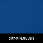 GORILLA GRIP Waterproof Silicone Under Sink Mat with Raised Lip for Kitchen and Bathroom, 46 x 22 in, Cabinet Shelf Liner Stay in Place Mats Dishwasher Safe Drawer Liner, Organizer Tray, Blue