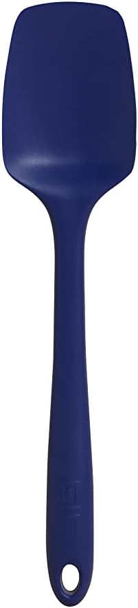 GIR: Get It Right Premium Seamless Spoonula - Non-Stick Heat Resistant Silicone Scraper Spatula - Perfect for Mixing, Serving, Scraping, Stirring, and More - Ultimate - 11 IN, Navy