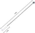 20 pcs Stainless Steel Coffee Beverage Stir Sticks Cocktail Stirrers Drink Swizzle Stick 7.4" Swizzle Stick Picks Tools