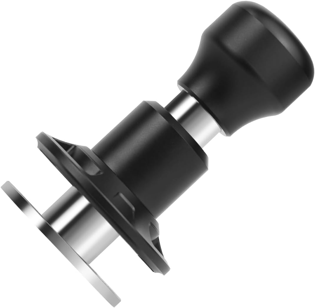 WYLOSUA® 51mm Constant Force Impact Coffee Tamper - Auto-Leveling & Impact Mechanism, Effortless Press for Stable Extraction - Essential for Pro/Home Espresso (Fits 51mm Portafilters)