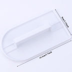AKOAK 2 PCS Fondant Smoothing Tool Cake Decorate Smoother Polisher 14.5 x 8cm