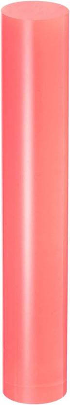 HARFINGTON Acrylic Clay Roller 6 Inch x 1 Inch Solid Non-Stick Plastic Round Tube Roller Polymer Clay Rod Fondant Rolling Pin for Shaping, Sculpting, Modeling DIY Crafts, Pink