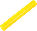 HARFINGTON Acrylic Clay Roller 7.28 Inch x 1 Inch Solid Non-Stick Plastic Round Tube Roller Polymer Clay Rod Fondant Rolling Pin for Shaping, Sculpting, Modeling DIY Crafts, Yellow