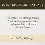Cook's Pure Peppermint Extract,For Ice Creams, Candies, Icings, Cookies and Beverages,16 oz