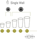 Paper Cups 16 oz 200 Pack for Coffee & Tea Made in USA | Bulk 200 Count for Home, Office, Restaurants & Parties | Recyclable Disposable 16 Ounce To-Go Cups for Hot Drinks