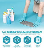 Microfiber Cleaning Cloth Grey-50Pcs (13x13 inch) 2100 Series Ultra Soft Highly Absorbent Rags for Cleaning, Reusable and Lint Free Cleaning Towels for Housekeeping-Machine Wash (Gray)