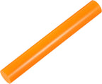 HARFINGTON Acrylic Clay Roller 8 Inch x 1 Inch Solid Non-Stick Plastic Round Tube Roller Polymer Clay Rod Fondant Rolling Pin for Shaping, Sculpting, Modeling DIY Crafts, Orange