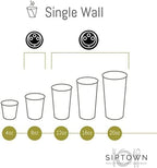 Paper Cups 8 oz 200 Pack for Coffee & Tea 8 oz Made in USA | Bulk 200 Count for Home, Office, Restaurants & Parties | Recyclable Disposable 8 Ounce To-Go Cups for Hot Drinks