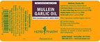 Herb Pharm Mullein Garlic Herbal Oil - contains Calendula, Garlic, Mullein flower, St. John's Wort, Olive Oil, 1 Ounce
