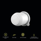 BALIBETOV Yerba Mate Cup – Vacuum Insulated Stainless Steel Gourd with Silicone Cover & Non-Slip Base – Includes 2 Bombillas & Cleaning Brush – Unique Design, Easy to Clean