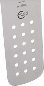 Mercer Culinary Millennia Perforated Turner/Spatula, 8 Inch x 3 Inch Blade, Purple Handle