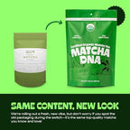 MATCHA DNA Certified Organic Matcha Green Tea Powder (16 oz BAG)