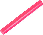 HARFINGTON Acrylic Clay Roller 9 Inch x 1 Inch Solid Non-Stick Plastic Round Tube Roller Polymer Clay Rod Fondant Rolling Pin for Shaping, Sculpting, Modeling DIY Crafts, Rose Red