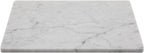 Marble Pastry and Cutting Board 12x16 Inch, Marble Slab With Non-Slip Feet For Baking, Cheese, Charcuterie, Chocolate, Pack of 1 Piece, Carrara White