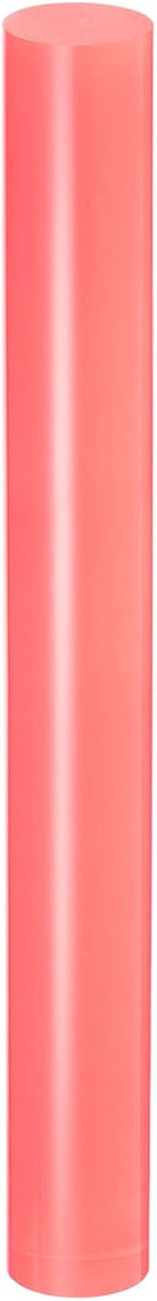 HARFINGTON Acrylic Clay Roller 9 Inch x 1 Inch Solid Non-Stick Plastic Round Tube Roller Polymer Clay Rod Fondant Rolling Pin for Shaping, Sculpting, Modeling DIY Crafts, Pink