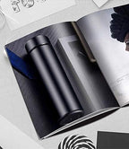 17 oz Car Logo Black Frosted Travel Mugs & Tumblers Vacuum Insulated Stainless Steel Thermal Bottle Fashion Business Thermal Cup for Hot or Cold Drink Coffee Or Tea (fit genesis)