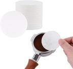 watchget 58mm Espresso Paper Filters - 1000 Disposable Filter Papers for Coffee Puck Screen and Portafilter, Compatible with 58mm Espresso Coffee Maker Baskets