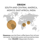 Nespresso Capsules Original Line, Morning Lungo Blends Variety Pack, Mild to Medium to Dark Roast Coffee, 50-Count Coffee Pods