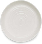 Portmeirion Sophie Conran 11" Round Roasting Dish, Porcelain Casserole Baking Dish, Dishwasher, Microwave, Freezer, Oven Safe, Versatile Cookware for Roasting, Baking, and Serving (White)