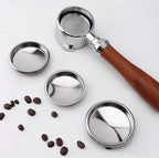 Coffee Machine Accessories, 54mm Backflush Insert Metal Backflush Insert Coffee Machine Stainless Steel Backflush Insert Metal Blind Filter for Sage8 Series