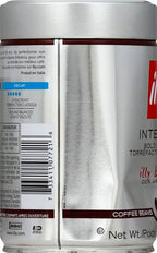 Illy Intenso Whole Bean Coffee, Dark Roast, Intense, Robust And Full Flavored With Notes Of Deep Cocoa, 100% Arabica Coffee, No Preservatives, 8.8 Ounce (Pack Of 1)