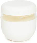 W&P Porter Seal Tight Glass Lunch Bowl Container w/ Lid | Cream 24 Ounces | Leak & Spill Proof, Soup & Stew Food Storage, Meal Prep, Airtight, Microwave and Dishwasher Safe, BPA-Free