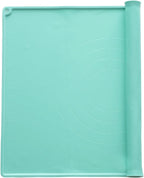 uxcell Silicone Pastry Mat, 19.7" x 15.8" Silicone Baking Mat with Measurements, Non-Stick Dough Rolling Mat for Making Pastry Cookies Bread Pizza Green