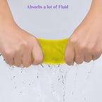 24 Pack 16'x16' Microfiber Household Cleaning Cloths - Multi-Purpose, Machine Washable, Absorbent Towels for Kitchen, Car, Home Appliances (16x16 24 Pack)