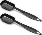 2 Pcs 1 Tablespoon(15 mL | 3 Tsp | 1 Tbsp | 15 cc | 1/2 oz) Stainless Steel Single Measuring Spoon, Long Handle Metal Measuring Spoon, Kitchen Gadgets for Cooking & Baking(Black)