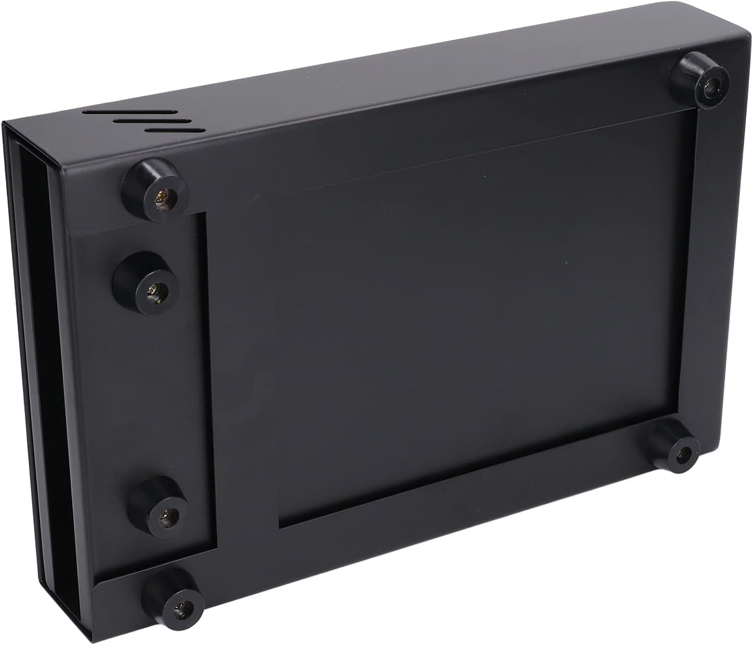 Coffee Knock Box Drawer Espresso Knock Box Drawer, Stainless Steel Coffee Residue Powder Box for Household Shop, Coffee Grounds Container Espresso Puck Knock Box (Black)