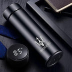 17 oz Car Logo Black Frosted Travel Mugs & Tumblers Vacuum Insulated Stainless Steel Thermal Bottle Fashion Business Thermal Cup for Hot or Cold Drink Coffee Or Tea (fit maserati New)
