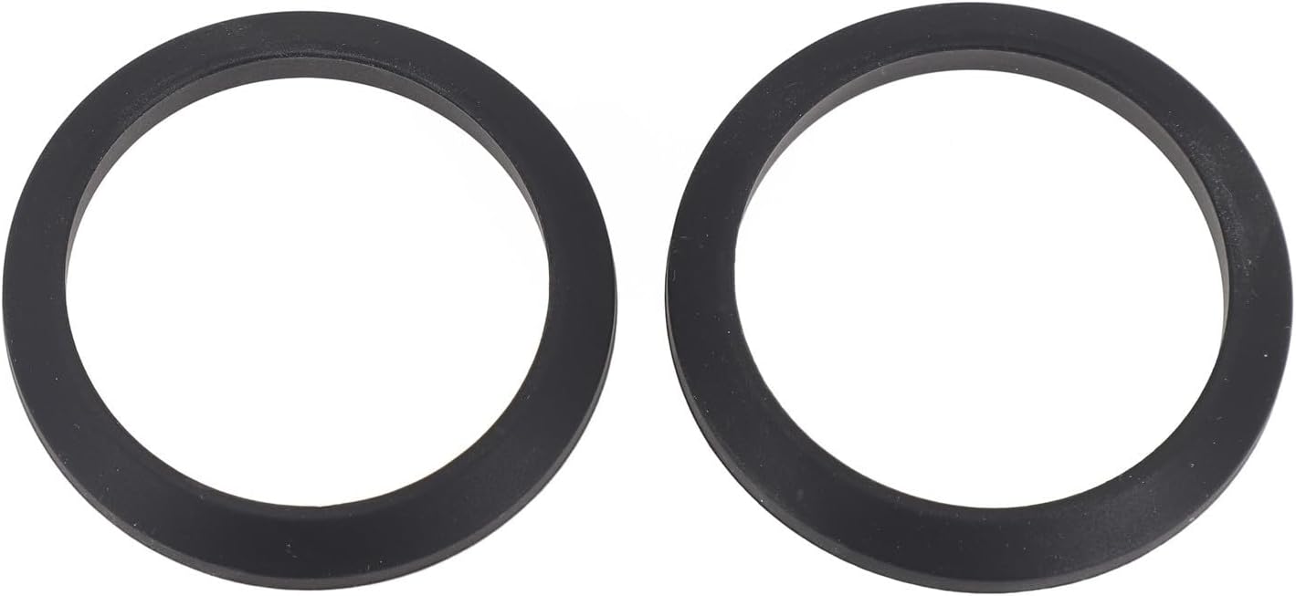 Fit For Nuova SIMONELLI APPIA 1/2/Life, For Nuova Simonelli Appia Espresso Machine Group Head, Silicone Rubber Conical Gasket, Black, Replacement Part, 72X57x9x5mm (2PCS)